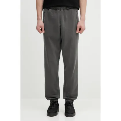 Zdjęcie Carhartt WIP spodnie dresowe bawełniane Nelson Sweat Pant męskie kolor szary gładkie I029961.87GD