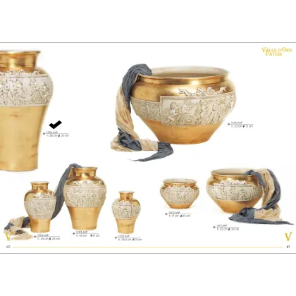 Picture Antique umbrella stand 58cm - Valle d'oro Patchi