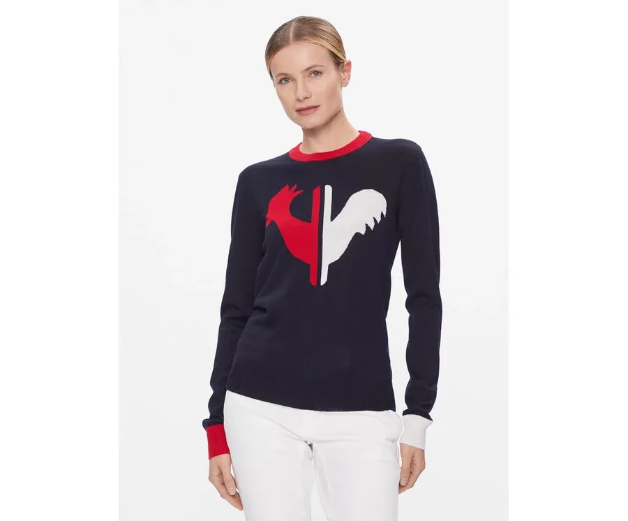 obrazek 1 Rossignol Sweter Alya RLIWO19 Granatowy Regular Fit