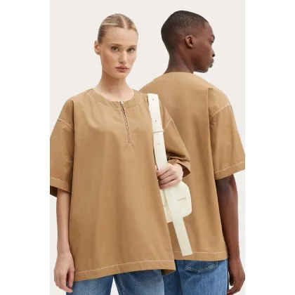 Zdjęcie Sunnei t-shirt kolor beżowy gładki RTWXTOP003