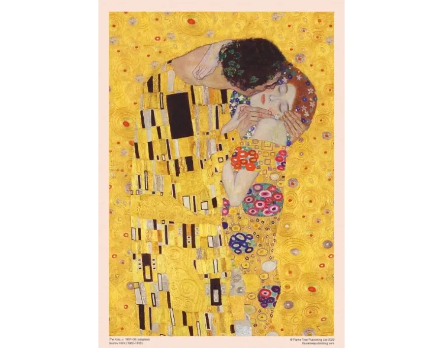 obrazek 3 Puzzle dla dorosłych Gustav Klimt: Pocałunek - Flame Tree Publishing