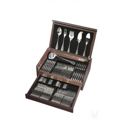 Zdjęcie Stylowe pudełko na 126-elementowy zestaw sztućców - Zaramella Argenti