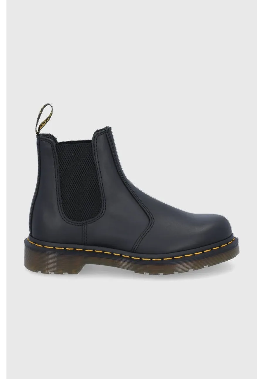 obrazek 1 Dr. Martens Sztyblety skórzane 2976 kolor czarny na płaskim obcasie DM27100001