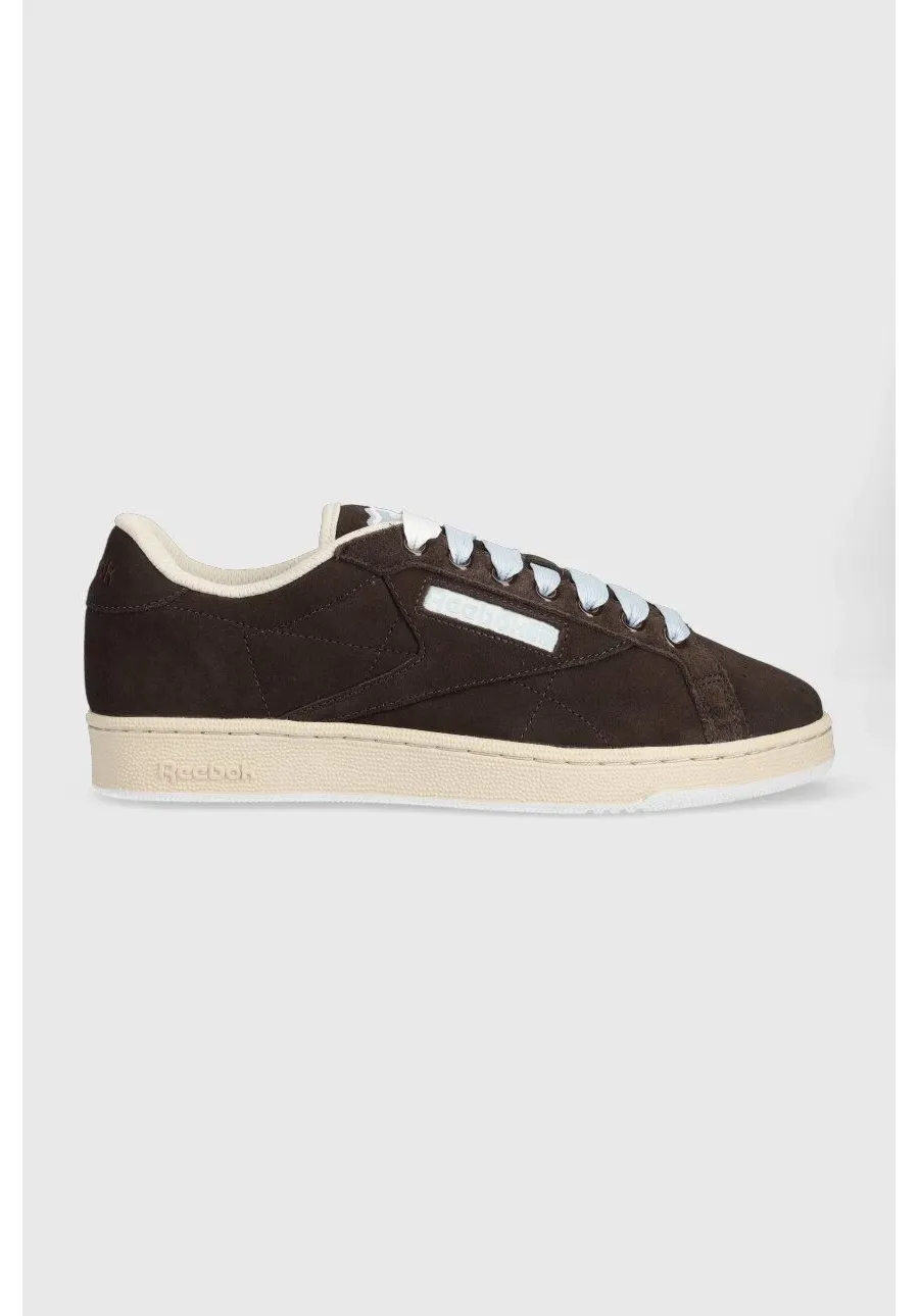 obrazek 1 Reebok sneakersy zamszowe Club C kolor brązowy HP6471-BRAZOWY