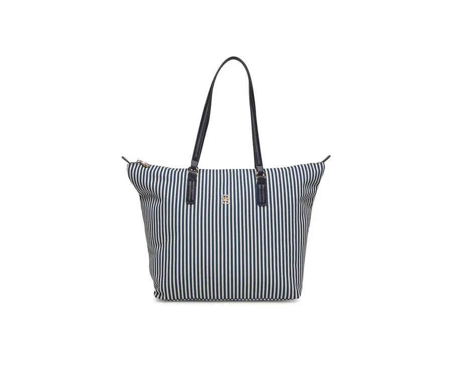 obrazek 1 Tommy Hilfiger Torebka Poppy Summer Tote AW0AW17203 Granatowy