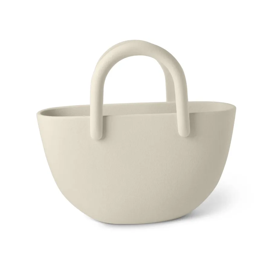 obrazek 4 Unikalny wazon ceramiczny w kształcie torby