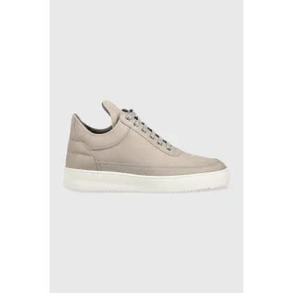 Zdjęcie Filling Pieces sneakersy zamszowe Low Top Ripple Nubuck kolor beżowy 25122842003 25122842003-2003
