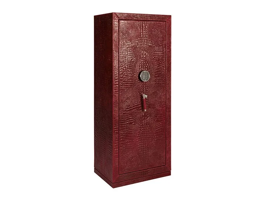 obrazek 3 Oryginalny sejf Churchill Red Croco z 12 rotomatami na zegarki