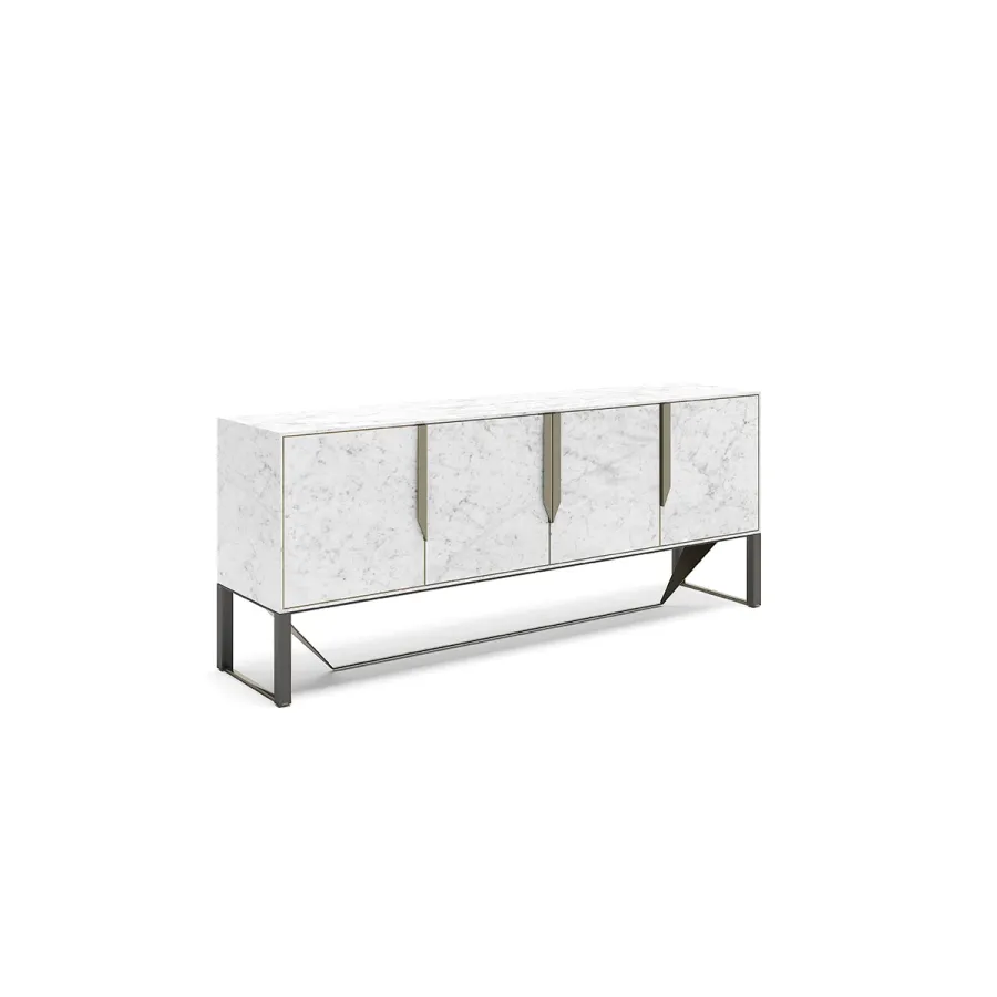 obrazek 4 Oryginalny modernistyczny kredens z Włoch do salonu