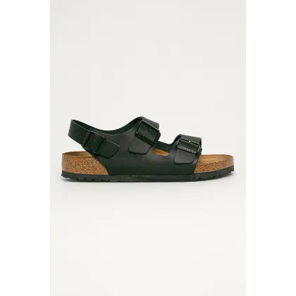 Zdjęcie Birkenstock sandały nubukowe Milano kolor czarny 34191