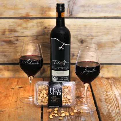 Zdjęcie Ekskluzywne personalizowane kieliszki do wina - idealny pomysł na prezent