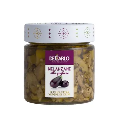 Zdjęcie Niskokaloryczne bakłażany w oliwie z oliwek 200g