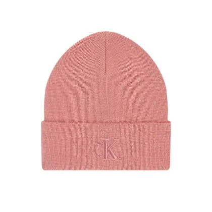 Zdjęcie Czapka beanie z szerokim brzegiem i wyhaftowanym logo