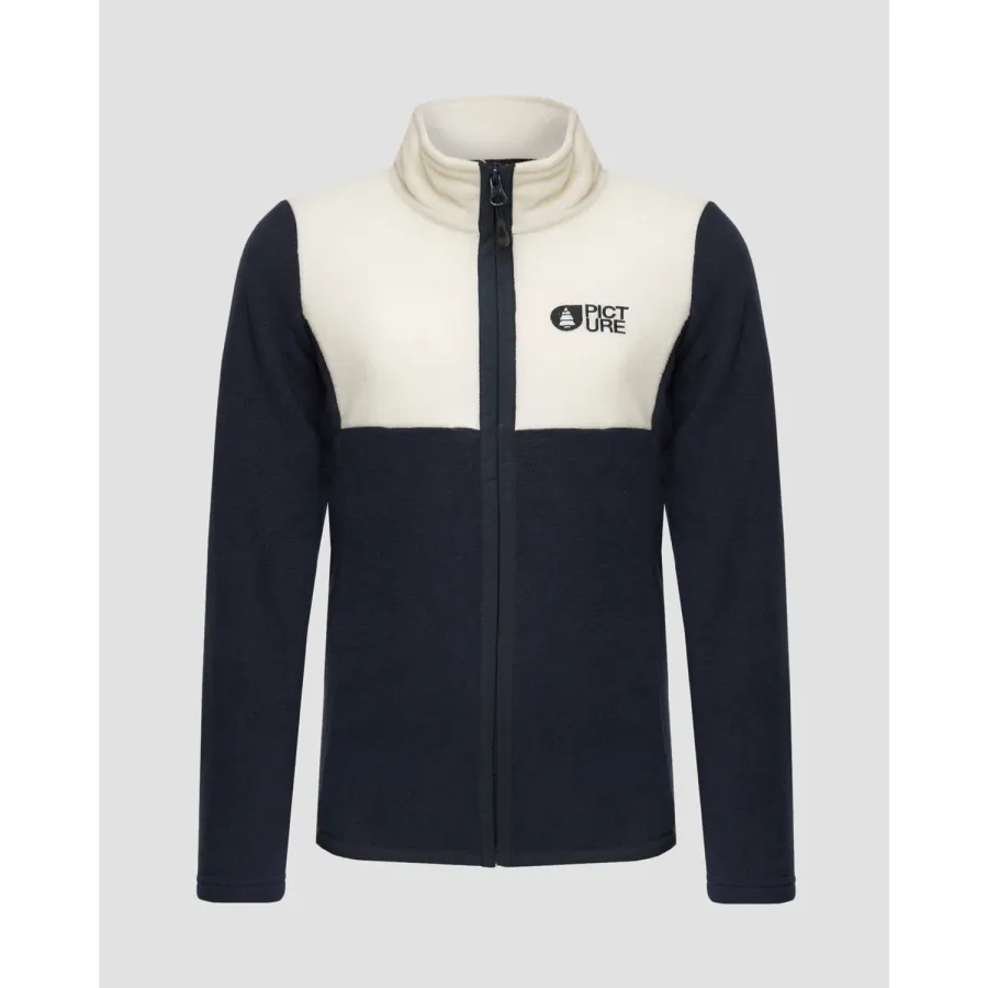 obrazek 1 Granatowo-biała Bluza Dziecięca Picture Organic Clothing Pipa