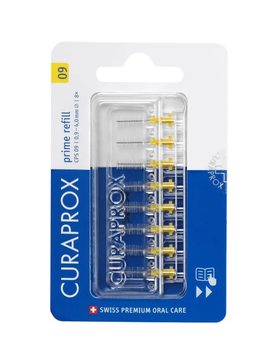 obrazek 1 Curaprox CPS 09 Prime Refill - szczoteczki międzyzębowe 8 szt.