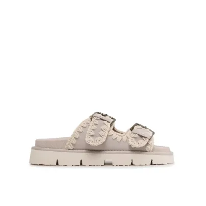 Zdjęcie Mou Sandały New Bio With Buckles SW461005A Écru