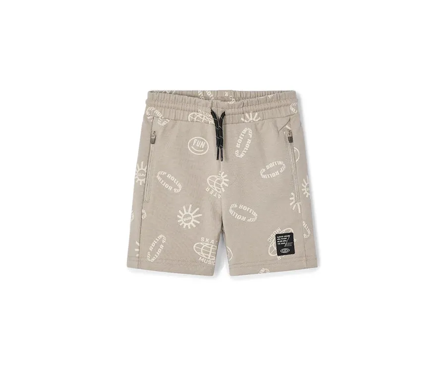 obrazek 1 Mayoral Szorty sportowe 3224 Beżowy Regular Fit