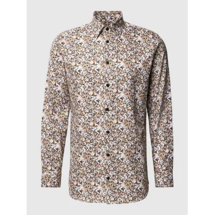 Zdjęcie Koszula casualowa o kroju slim fit ze wzorem na całej powierzchni model ‘ETHAN’