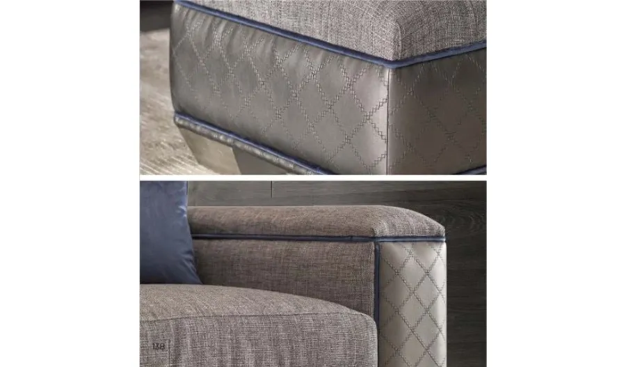 obrazek 2 Ekskluzywna sofa i pufa do wyszukanego salonu
