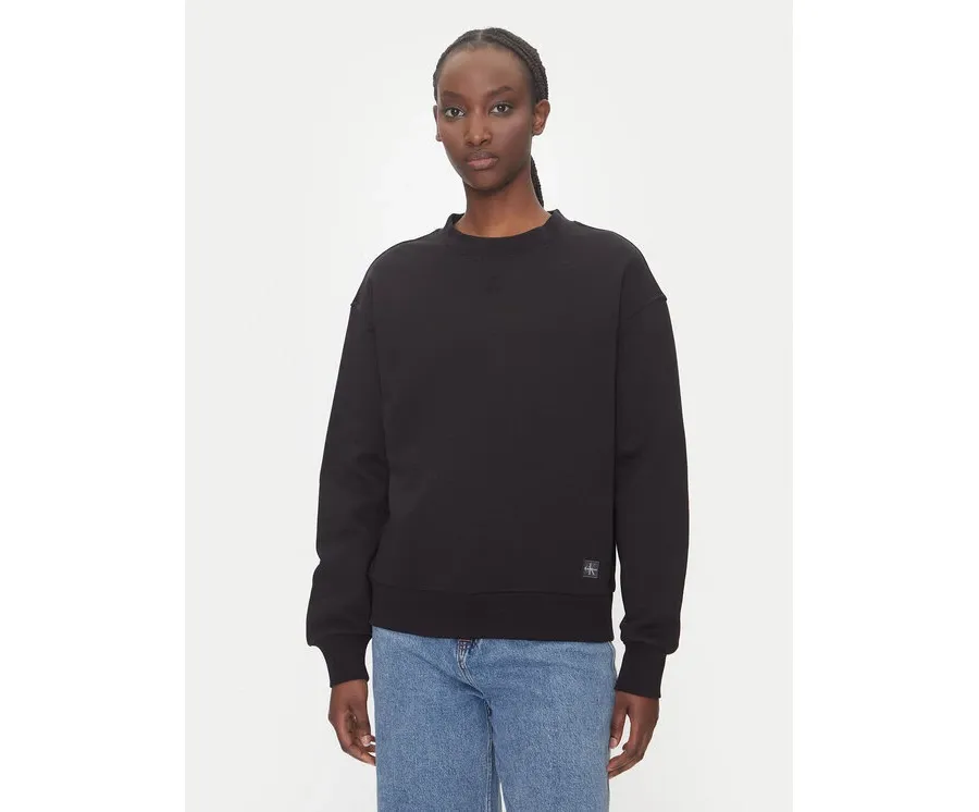 obrazek 1 Calvin Klein Jeans Bluza LV047B238G Czarny Regular Fit