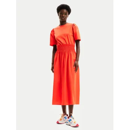 Zdjęcie Desigual Sukienka letnia Omaha 24SWVW67 Pomarańczowy Loose Fit