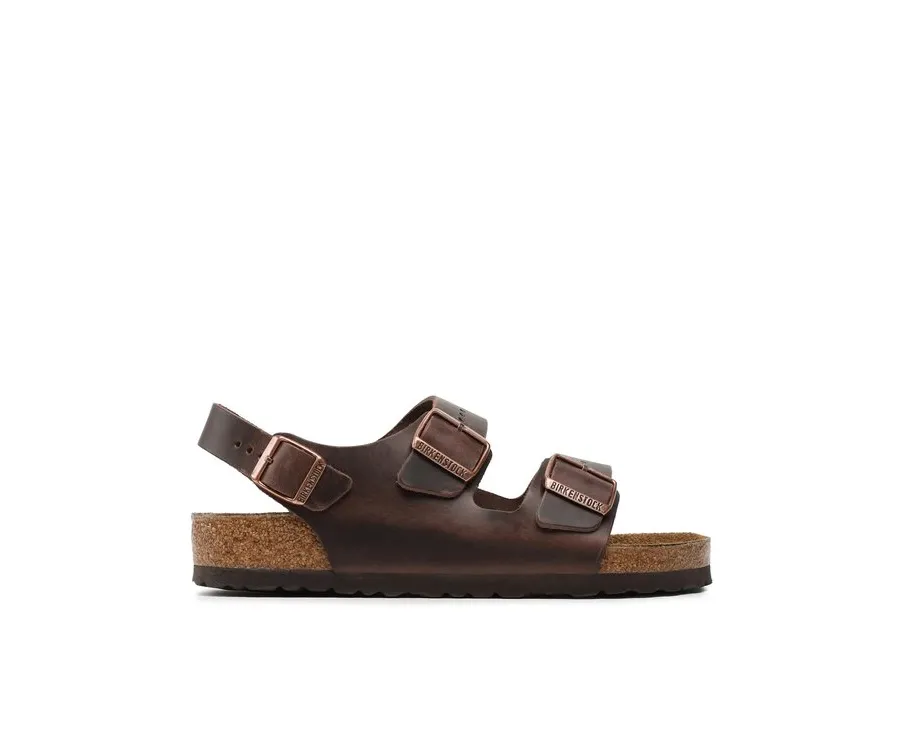 obrazek 1 Birkenstock Sandały Milano 34871 Brązowy