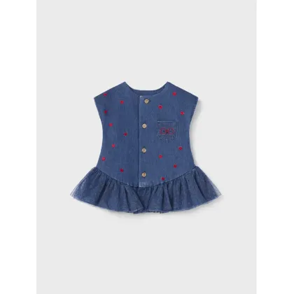 Zdjęcie Mayoral Sukienka jeansowa 1827 Niebieski