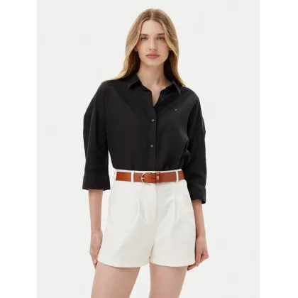 Zdjęcie Tommy Hilfiger Koszula WW0WW46169 Czarny Loose Fit