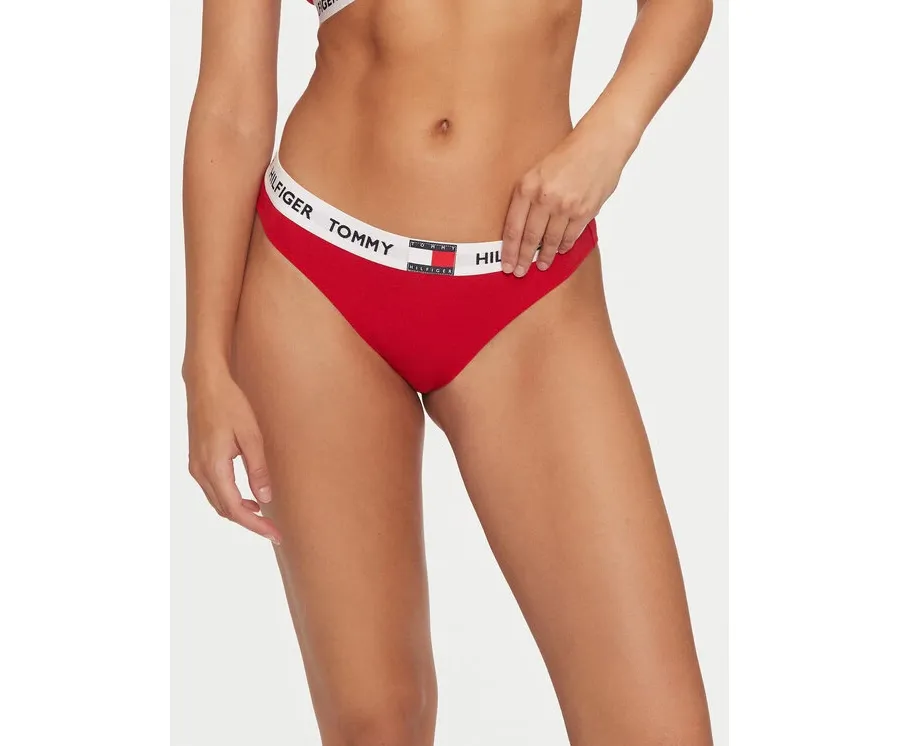 obrazek 1 Tommy Hilfiger Figi klasyczne UW0UW05617 Czerwony