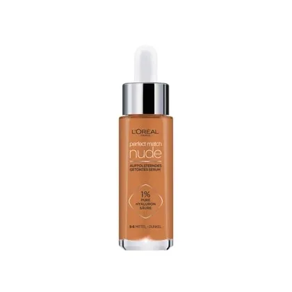Zdjęcie L'Oréal Paris Perfect Match nude Plumping Tinted Serum Tonujący krem do twarzy 30 ml Nr. 5-6 - Mittel-Dunkel