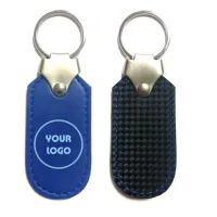 Zdjęcie Skórzany brelok personalizowany dla przedsiębiorstw