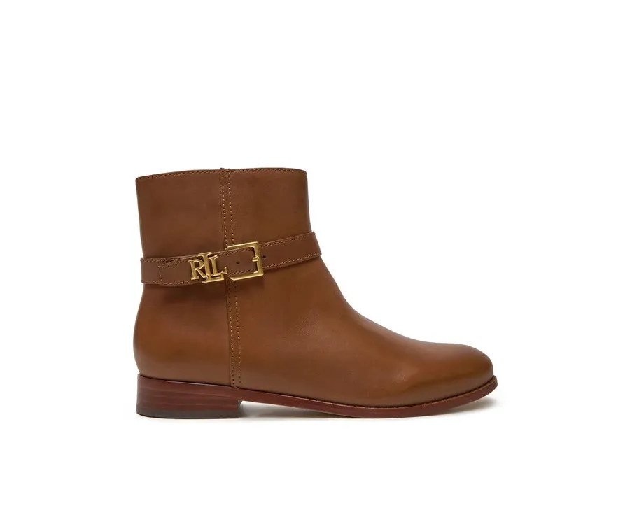 obrazek 1 Lauren Ralph Lauren Botki 802946807002 Brązowy LAUREN RALPH LAUREN