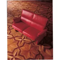 Picture A beautiful, stylish leather sofa for a unique apartment - Mascheroni