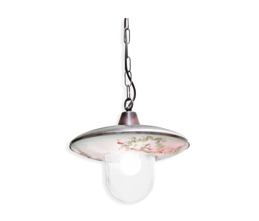 obrazek 1 Klasyczna włoska lampa wisząca na zewnątrz