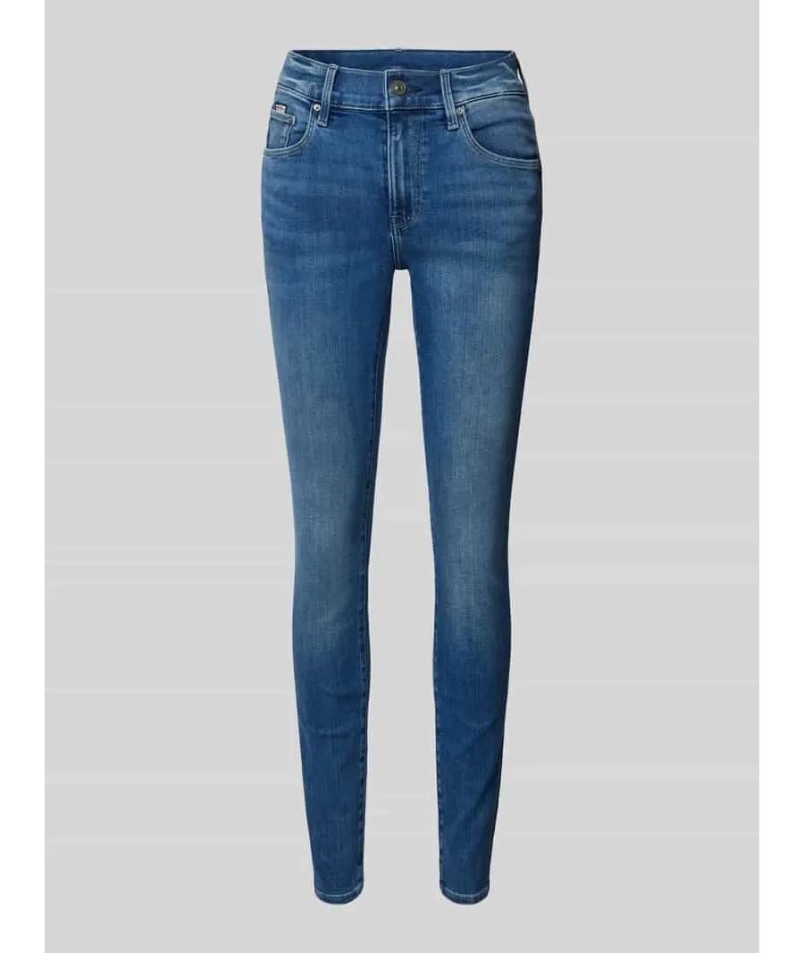 obrazek 1 Jeansy o kroju skinny fit z 5 kieszeniami