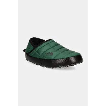 Zdjęcie The North Face kapcie Thermoball Traction Mule V kolor zielony NF0A3V1HS9W1