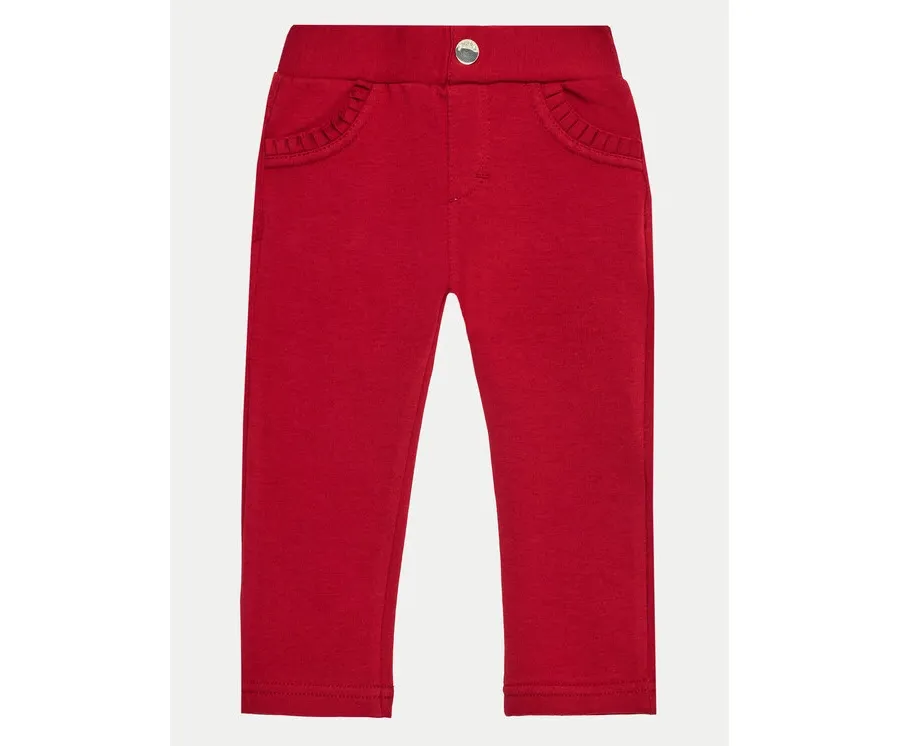 obrazek 1 Mayoral Spodnie materiałowe 560 Czerwony Regular Fit