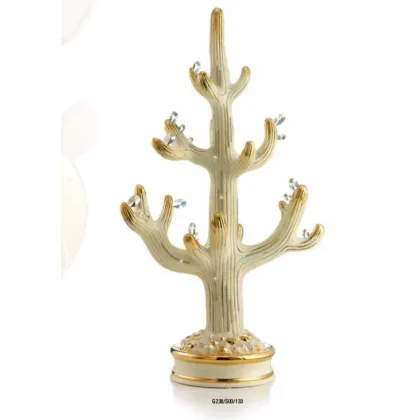 Zdjęcie Ceramiczna figurka kaktusa z włoskiej manufaktury