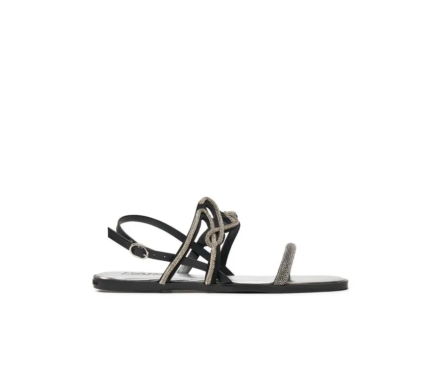 obrazek 1 KARL LAGERFELD Sandały KL87425 Srebrny