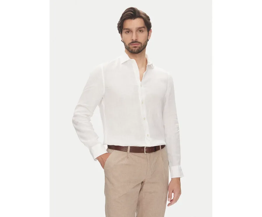 obrazek 1 Marc O'Polo Koszula 524 7428 42460 Biały Shaped Fit