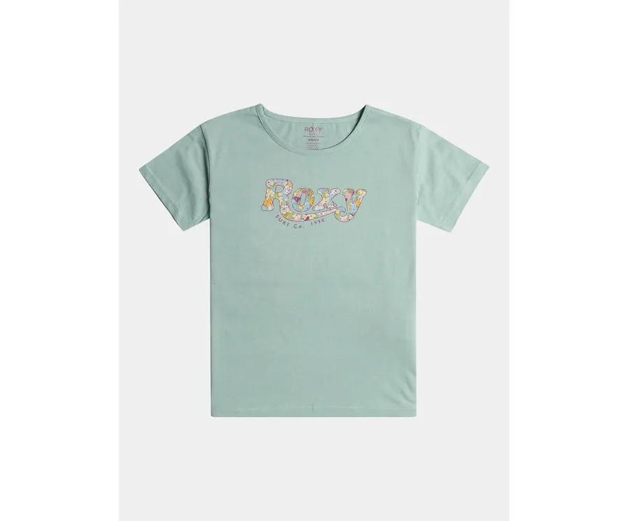obrazek 1 Roxy T-Shirt Day And Night A Tees ERGZT04008 Niebieski Regular Fit