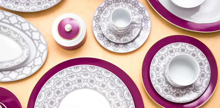 duża luksusowa zastawa stołowa do obiadu - luxury products