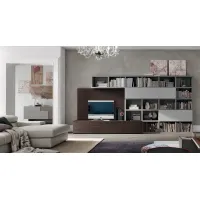 Picture Elegant wall unit with TV stand - Maronese Acf