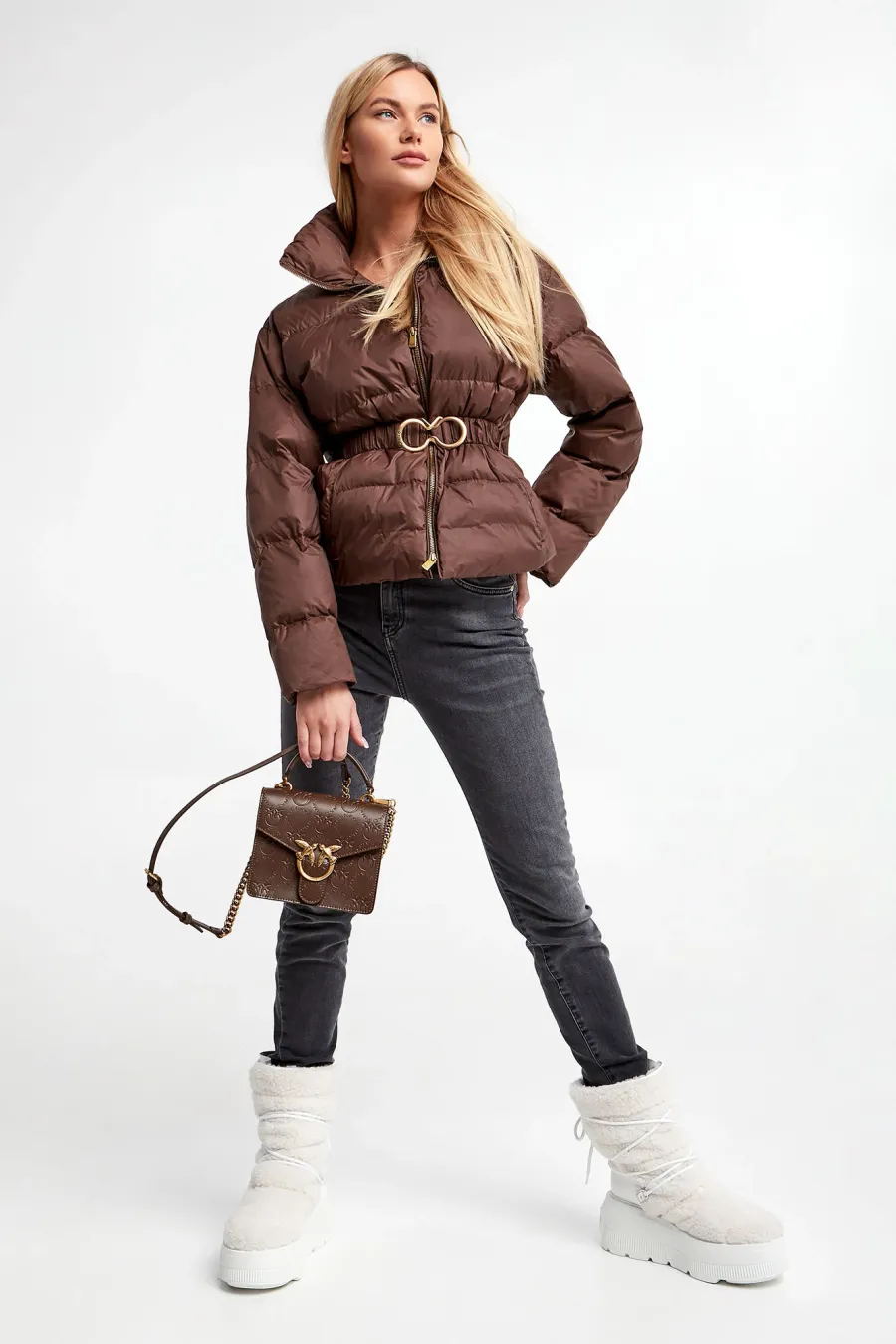 obrazek 1 Kurtka damska pikowana Iva PINKO Pinko