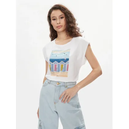 Zdjęcie Liu Jo Bluzka MA4338 J5003 Biały Regular Fit