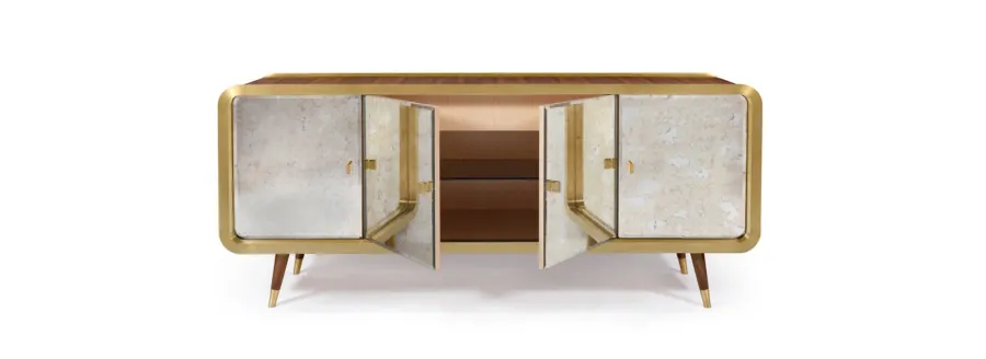 obrazek 2 Designerski i piękny kredens inspirowany designem z połowy XX wieku   - Insidherland