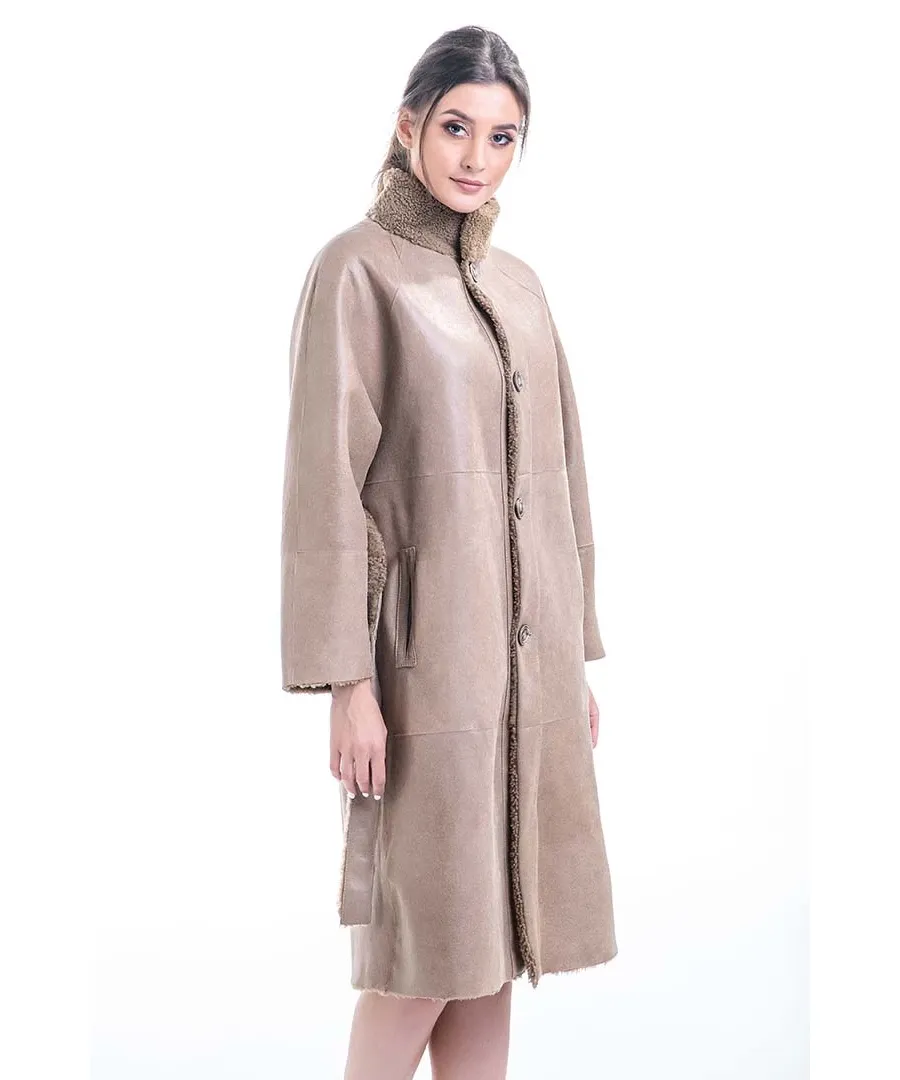 obrazek 3 Eleganckie futro z merynosa - A&A Vesa