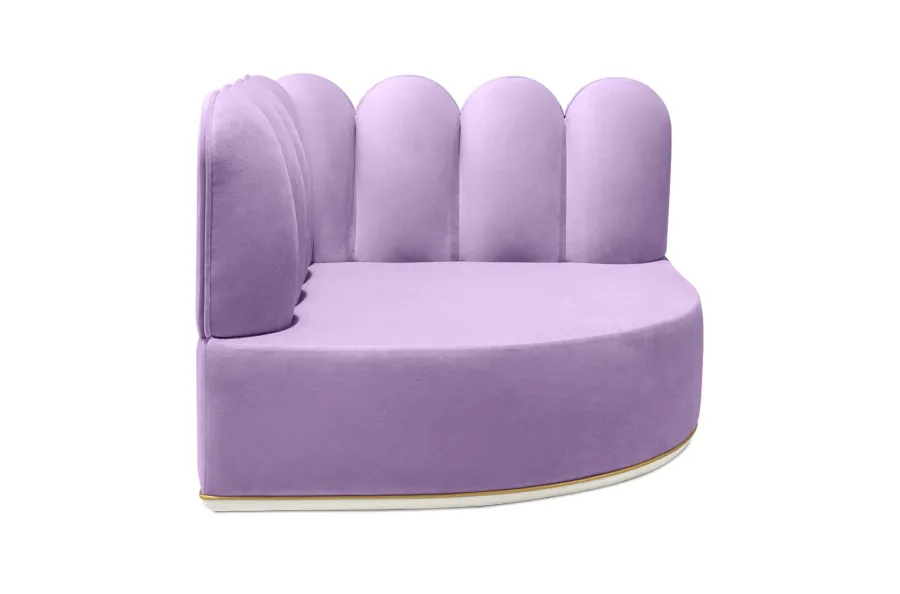 obrazek 1 Fioletowa designerska sofa do pokoju dziecka