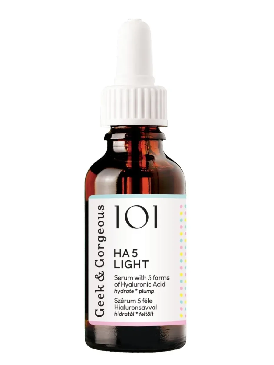 obrazek 1 Geek & Gorgeous Ha 5 Light Nawilżające serum z kwasem hialuronowym 30 ml