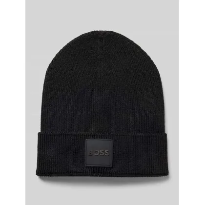 Zdjęcie Czapka beanie z detalem z logo model ‘Foxxy’